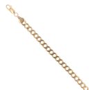 9ct Yellow Gold Curb Bracelet 9"