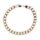 9ct Yellow Gold Curb Bracelet 7.5"