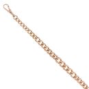 9ct Yellow Gold Albert Bracelet 8.5"