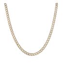 9ct Yellow Gold Curb Chain 18"