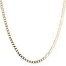 9ct Yellow Gold Curb Chain 20"