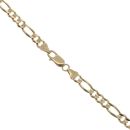 9ct Yellow Gold Figaro Chain 22"