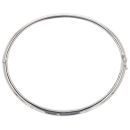 18ct White Gold 0.20ct Brilliant Cut Diamond Bangle