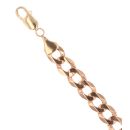 9ct Yellow Gold Curb Bracelet 8"