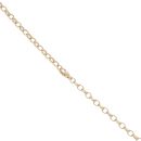 9ct Yellow Gold Oval Belcher Chain 20"