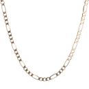 9ct Yellow Gold Figaro Chain 18"