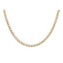 9ct Yellow Gold Rollerball Chain 18"