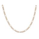 9ct Yellow Gold Figaro Chain 18"