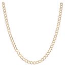 9ct Yellow Gold Curb Chain 22"