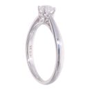 9ct White Gold 0.33ct Diamond Solitaire Ring