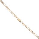 9ct Yellow Gold Figaro Chain 24"