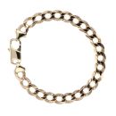 9ct Yellow Gold Curb Bracelet 9"