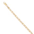 9ct Yellow Gold Fancy Bracelet 7"