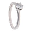 18ct White Gold 0.52ct Diamond Solitaire Ring