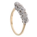 18ct Yellow Gold 0.75ct Brilliant Cut Diamond Five Stone Ring