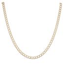 9ct Yellow Gold Curb Chain 18"