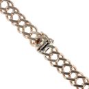 9ct Yellow Gold Double Curb Chain 20"