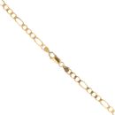 9ct Yellow Gold Figaro Chain 18"
