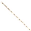 9ct Yellow Gold Curb Bracelet 9"