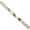 9ct Yellow Gold Double Curb Chain 18"