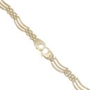 9ct Yellow Gold Gates And Bars Fancy Chain 18"