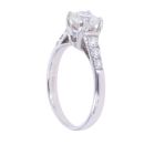 18ct White Gold 1.30ct Brilliant Cut Diamond Solitaire Ring