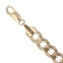 9ct Yellow Gold Curb Bracelet 8.5"