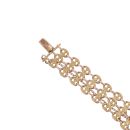 9ct Yellow Gold Multi Button Bracelet 7.5"