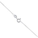 18ct White Gold 0.33ct Brilliant Cut Diamond Solitaire Pendant And Chain 16"