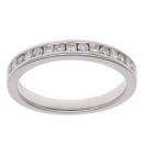18ct White Gold 0.25ct Brilliant Cut Diamond Fancy Ring