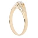 9ct Yellow Gold Cubic Zirconia Signet Ring