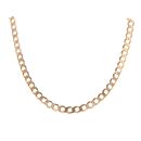 9ct Yellow Gold Curb Chain 20"