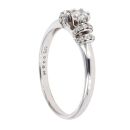 9ct White Gold 0.24ct Fancy Solitaire Ring