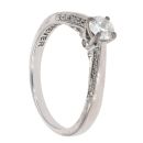 18ct White Gold 0.40ct Diamond Solitaire Ring