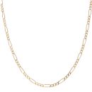 9ct Yellow Gold Figaro Chain 24"