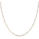9ct Yellow Gold Figaro Chain 26"