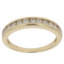 18ct Yellow Gold 0.50ct Diamond Eternity Ring
