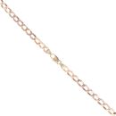9ct Yellow Gold Curb Chain  16"