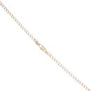 9ct Yellow Gold Square Link Curb Chain 18"