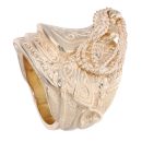 9ct Yellow Gold Saddle Ring