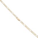 9ct Yellow Gold Figaro Chain 30"