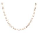 9ct Yellow Gold Figaro Chain 18"
