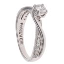 18ct White Gold 0.33ct Brilliant Cut Diamond Solitaire Ring