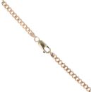 9ct Yellow Gold Curb Chain 22"