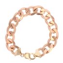 9ct Yellow Gold Curb Bracelet 8"