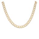 9ct Yellow Gold Curb Chain 16"