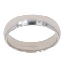 9ct White Gold Wedding Band 5.1mm
