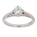 18ct White Gold 0.70ct Diamond Solitaire Ring