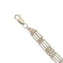 9ct Yellow Gold Gate Bracelet 7.5"