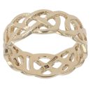 9ct Yellow Gold Cetlic Full Band